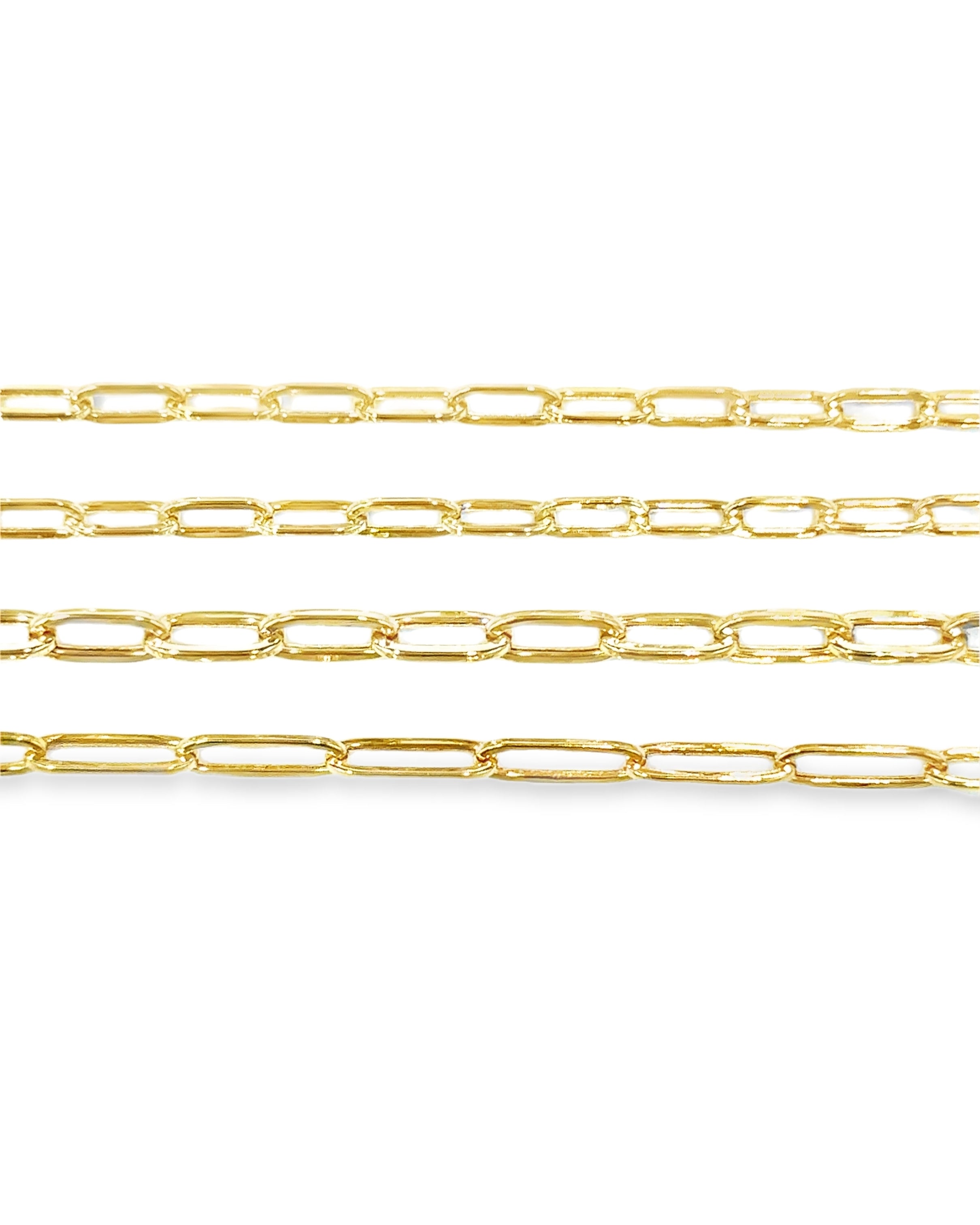 CADENA PAPER CLIP ORO 14K