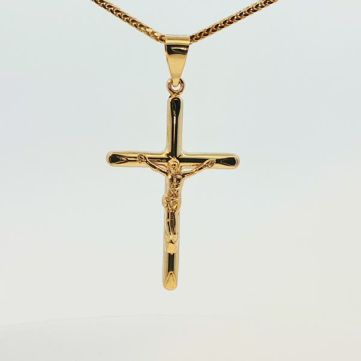 DIJE DE CRUZ EN ORO 14K