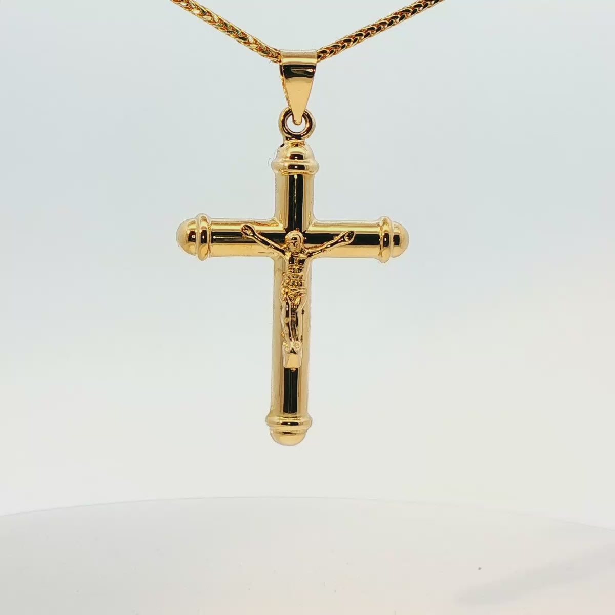 DIJE DE CRUZ EN ORO DE 14K