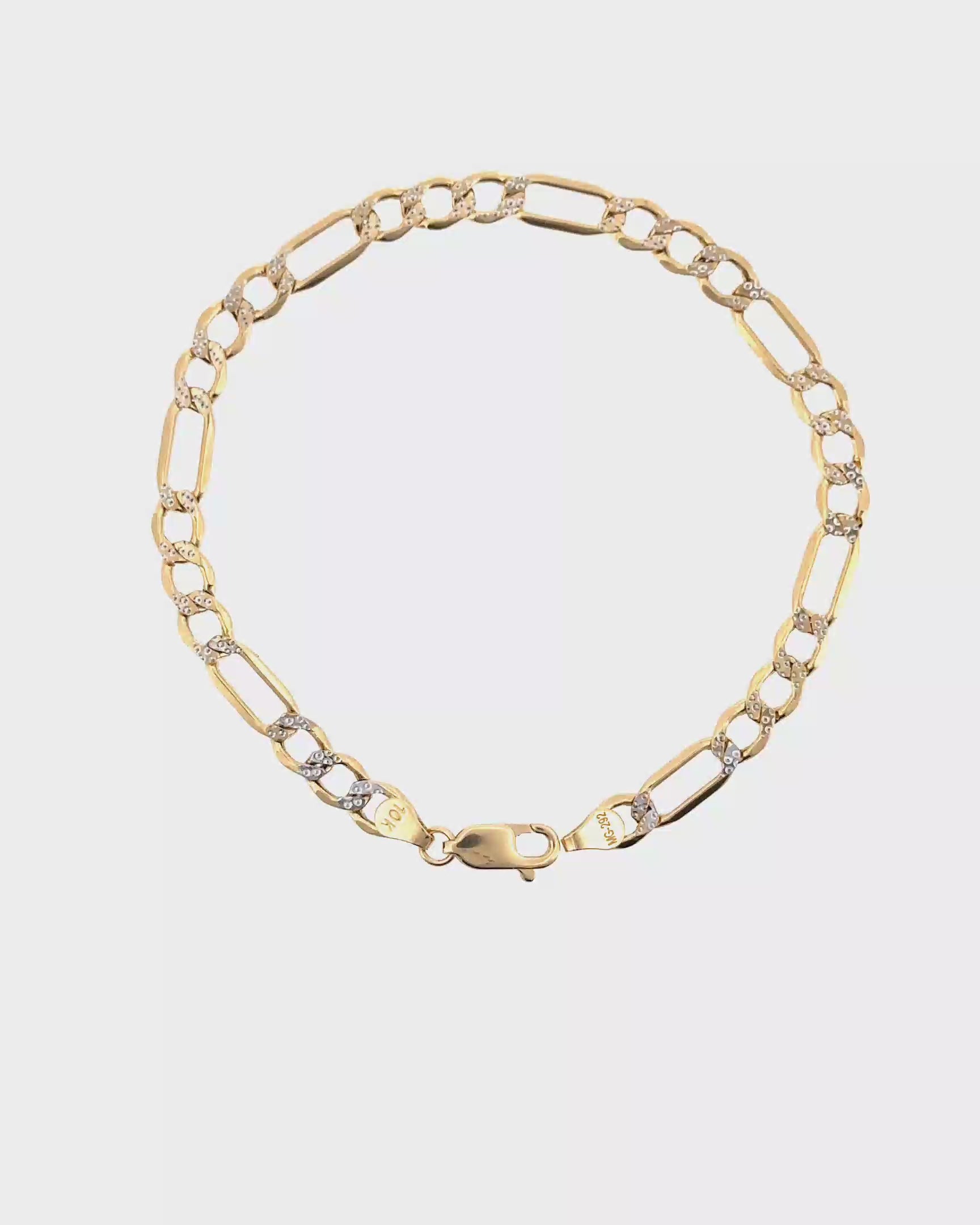 PULSERA CARTIER 3x1 ORO PAVE
