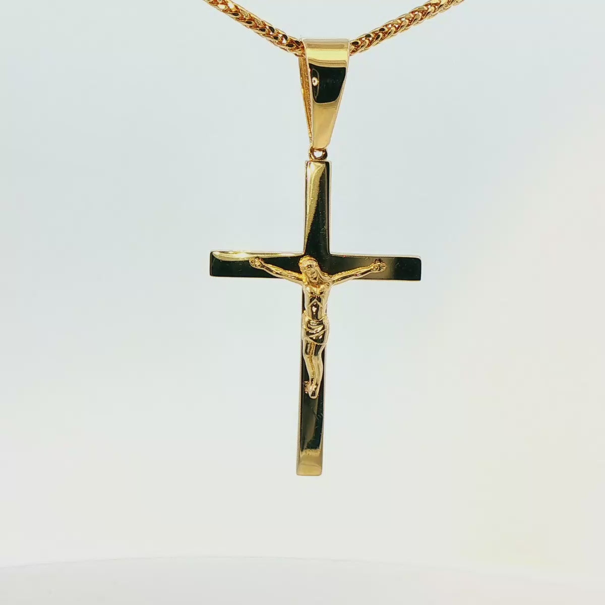 DIJE DE CRUZ EN ORO DE 14K