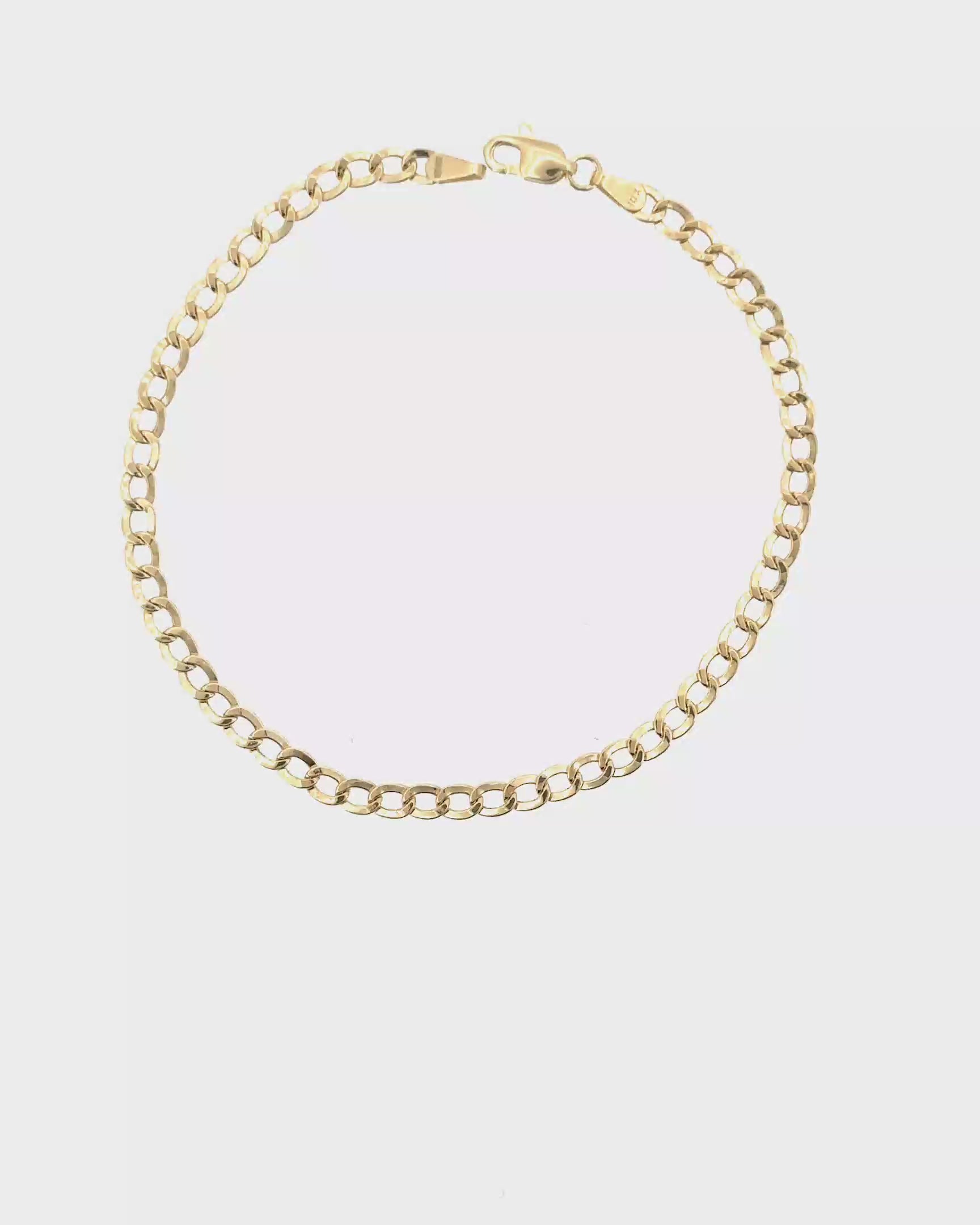 PULSERA DE ORO CUBANA
