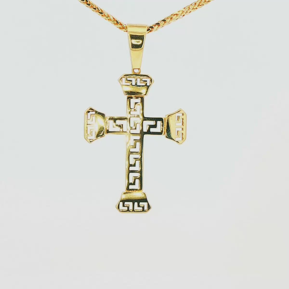 DIJE DE CRUZ EN ORO DE 14K