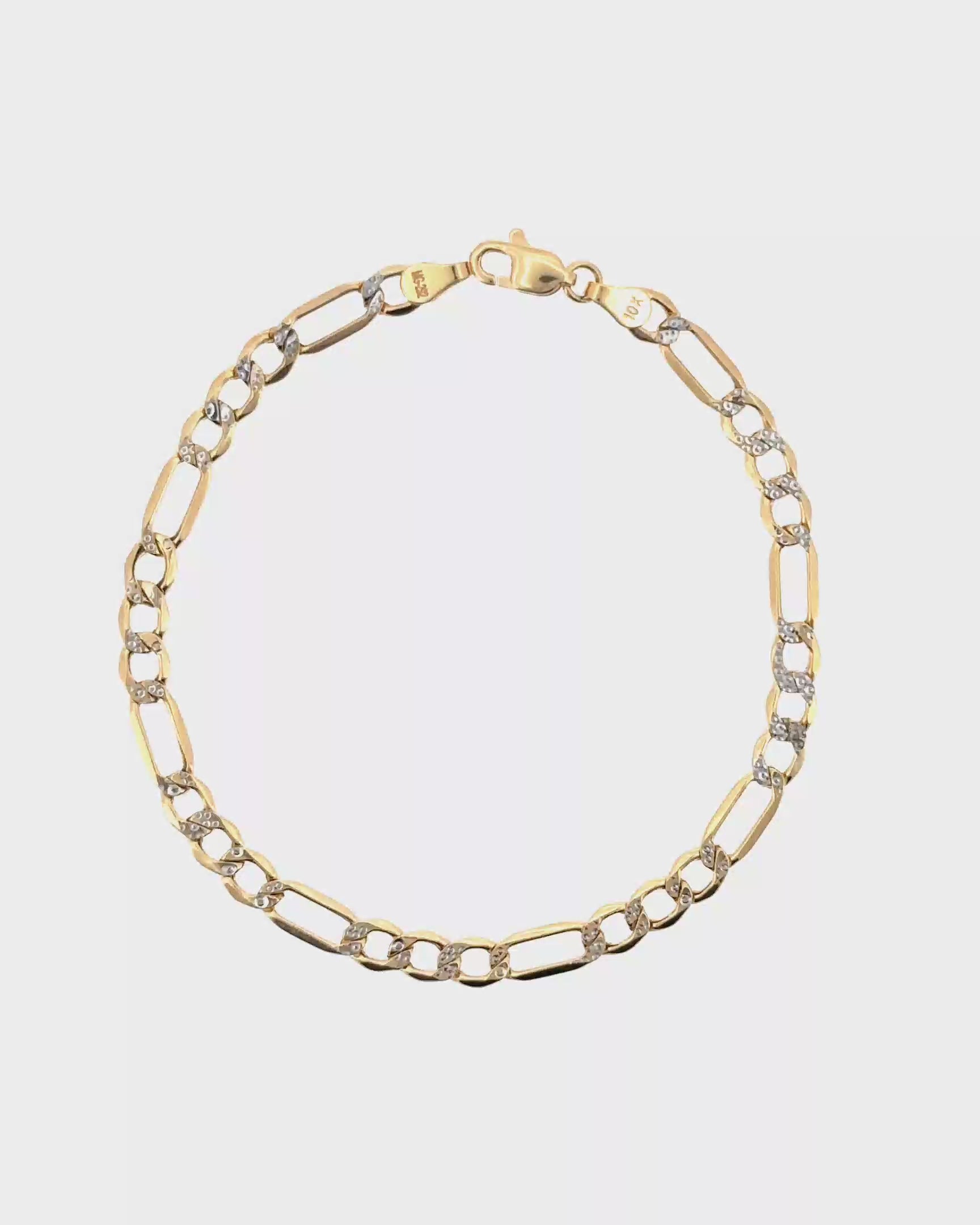 PULSERA CARTIER 3x1 ORO PAVE