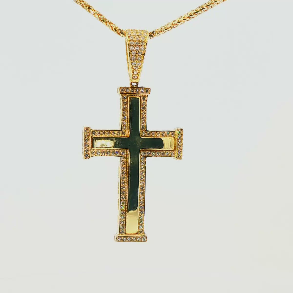 DIJE DE CRUZ EN ORO DE 14K