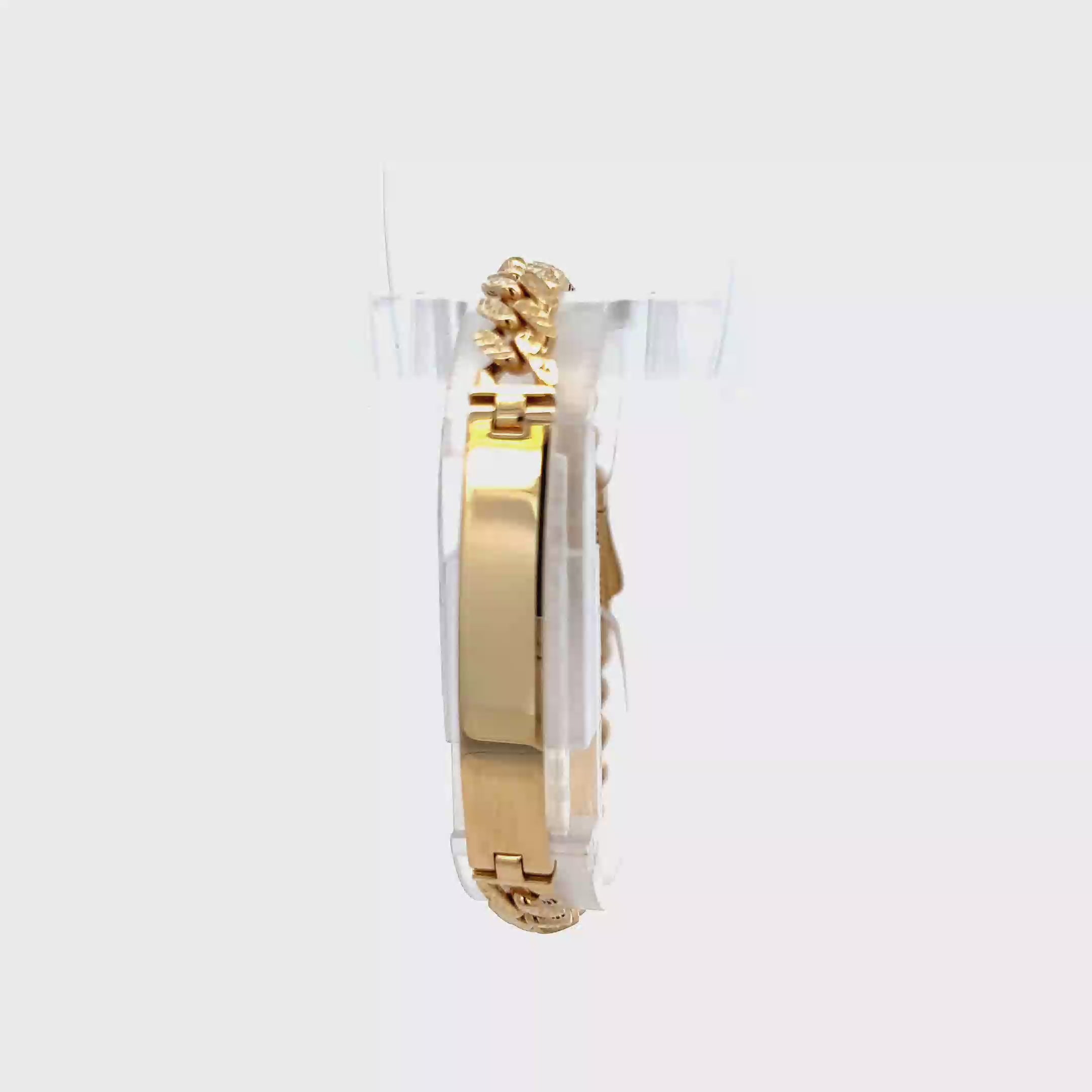 ESCLAVA CON BROCHE EN ORO DE 14K