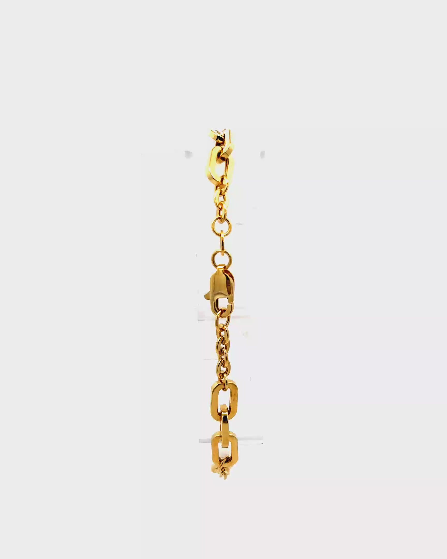 PULSERA DE TEJIDO ESPECIAL DE ORO 14K