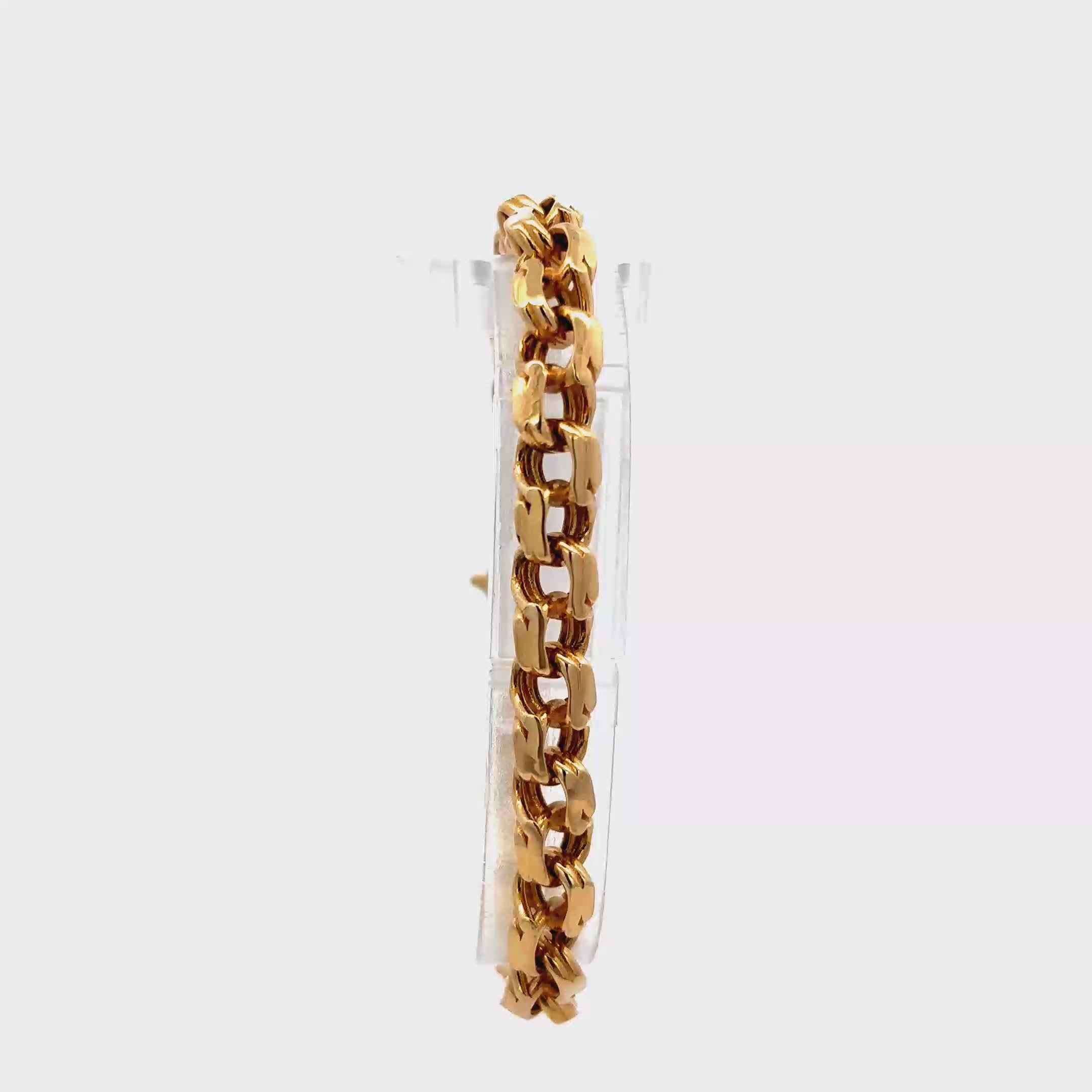 PULSERA DE DISEÑO EN ORO 14K