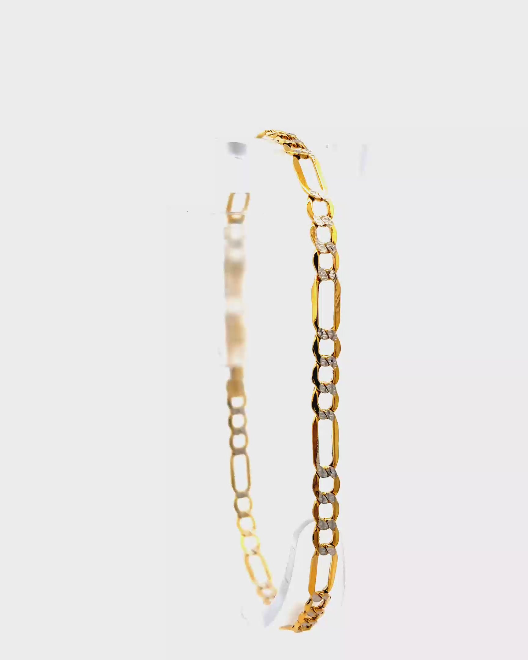 PULSERA DE TEJIDO ESPECIAL DE ORO 14K