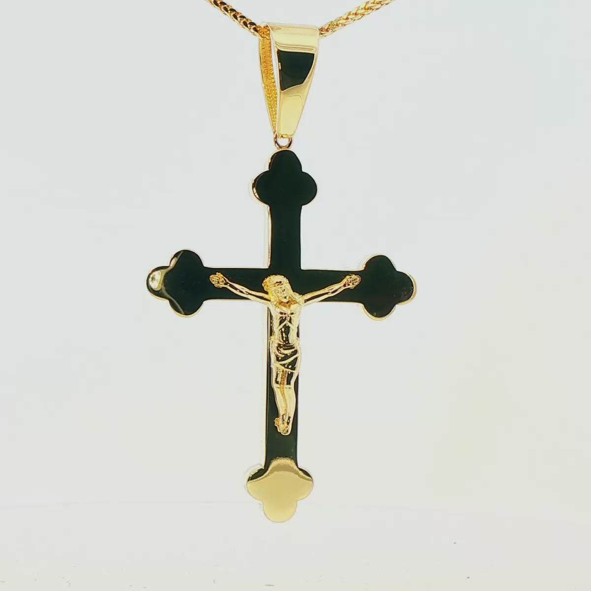 DIJE DE CRUZ EN ORO DE 14K