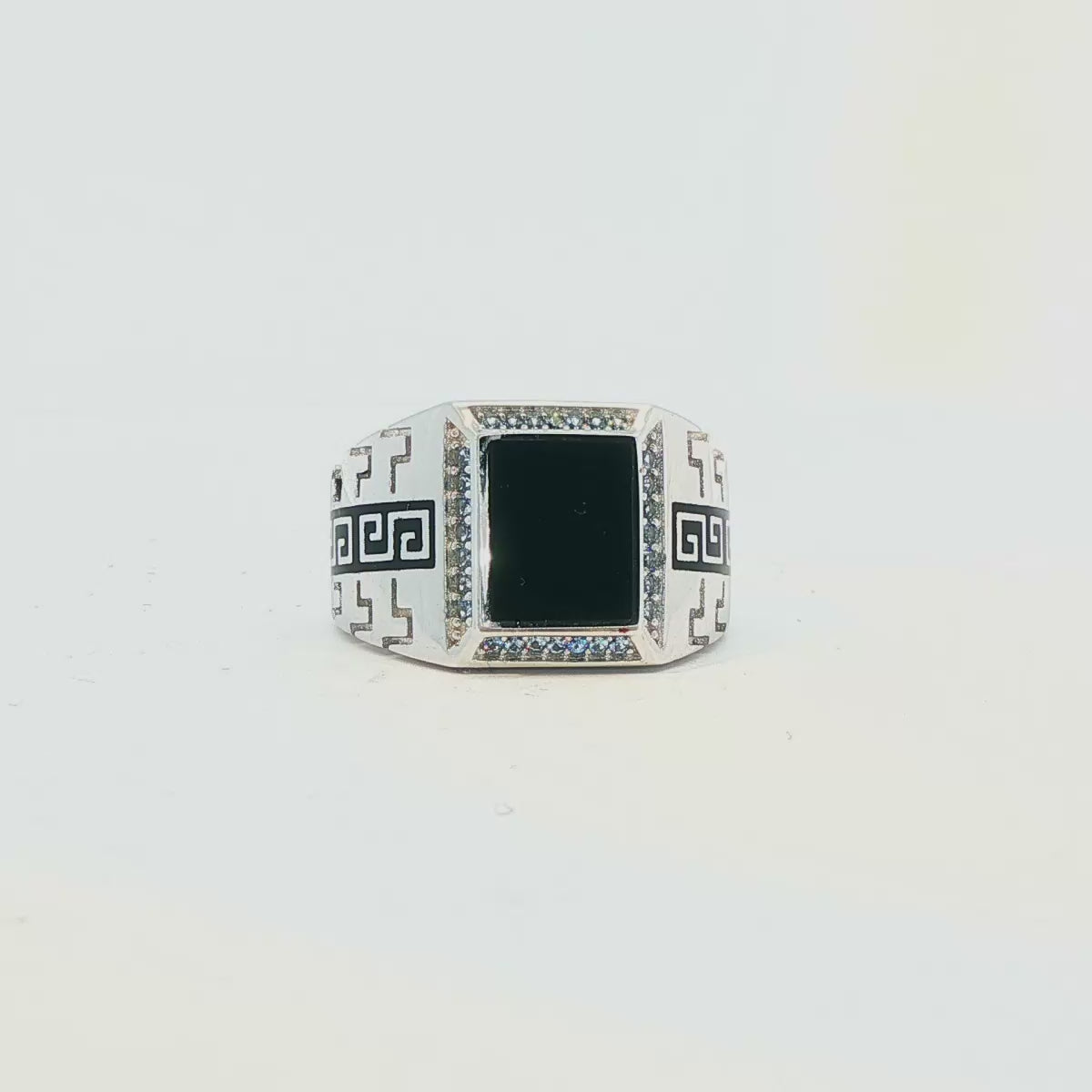 ANILLO DE CABALLERO EN ORO DE 14K